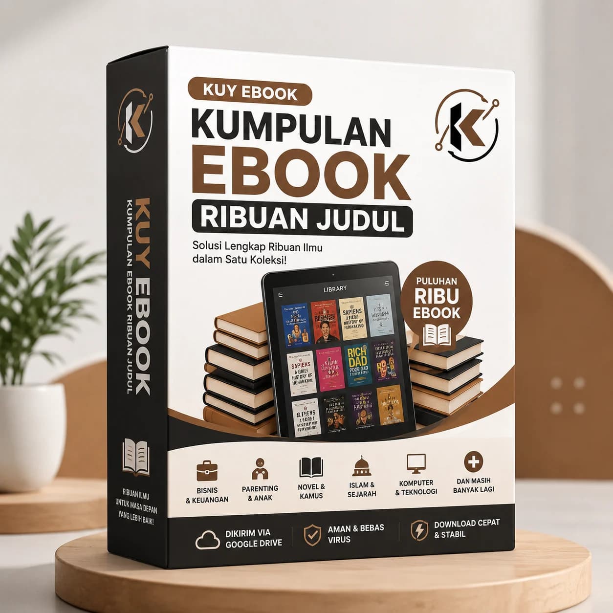 Kuy Ebook – Puluhan Ribu Judul dari Beragam Kategori